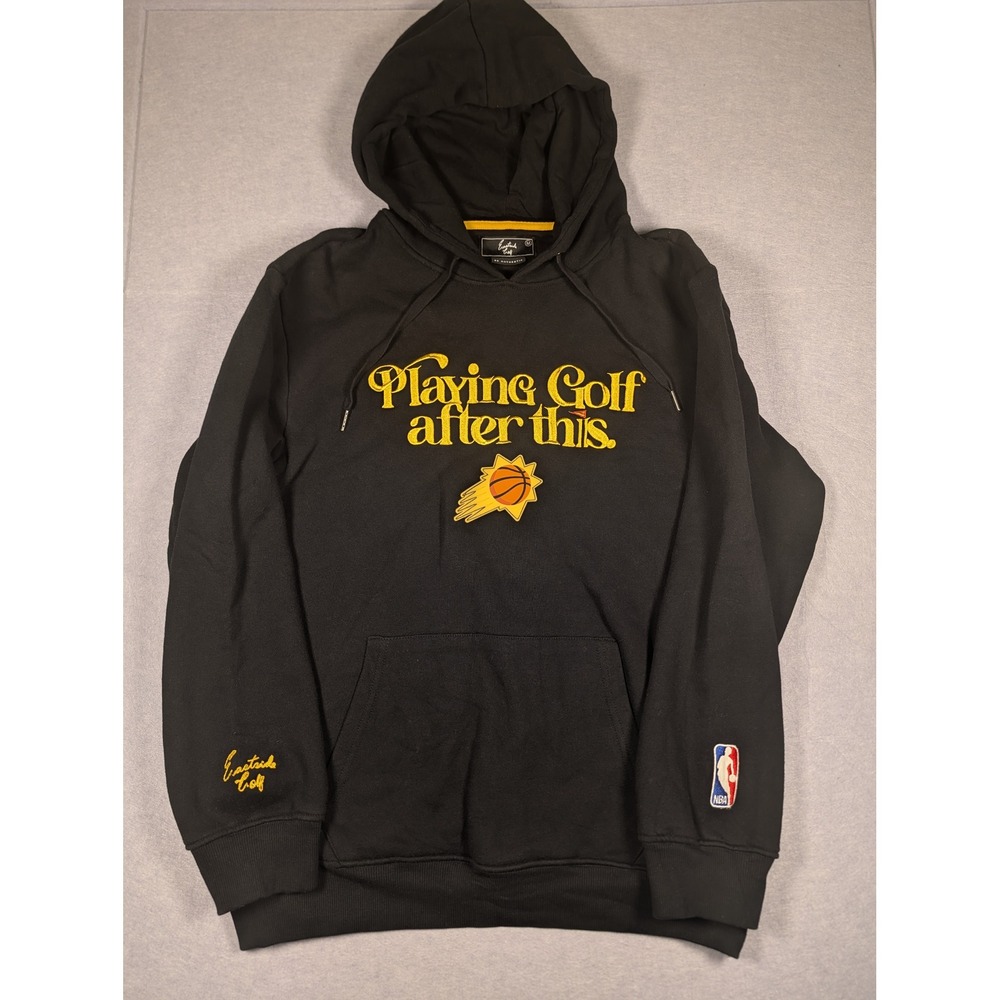 Eastside Golf Hoodie Mens M Black Phoenix Suns NBA Playing Golf After This Exc